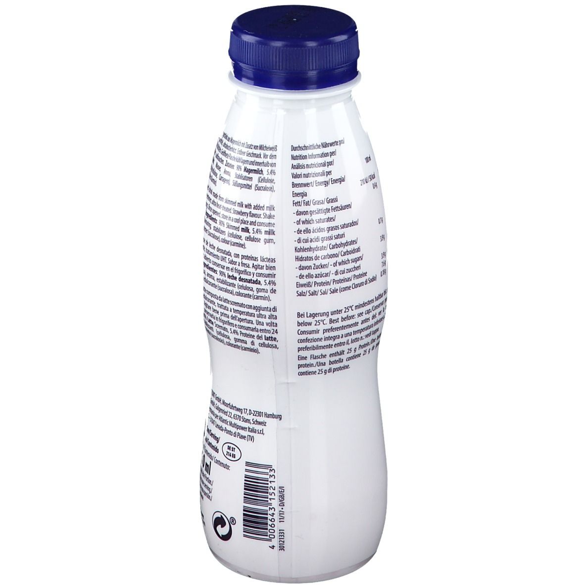 Multipower Protein Shake à la fraise