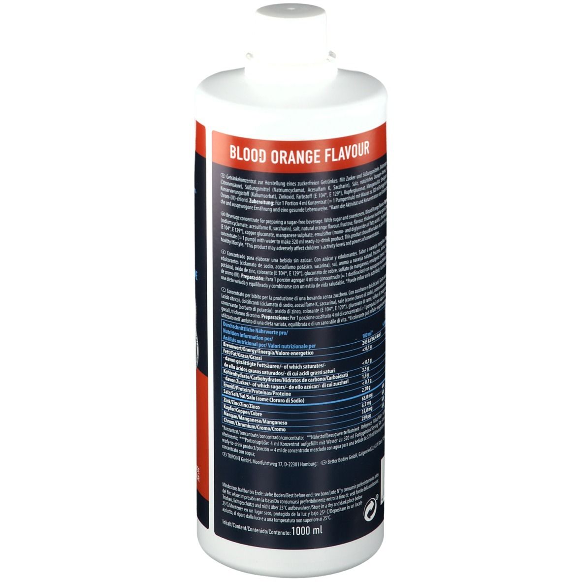 Multipower Fit active orange sanguine concentré