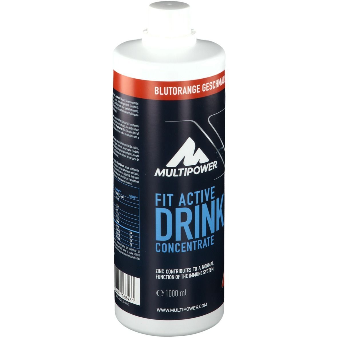 Multipower Fit active orange sanguine concentré