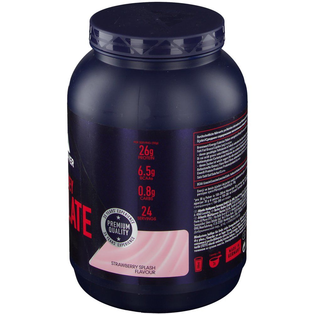 Multipower 100% Whey Isolate Protein fraise