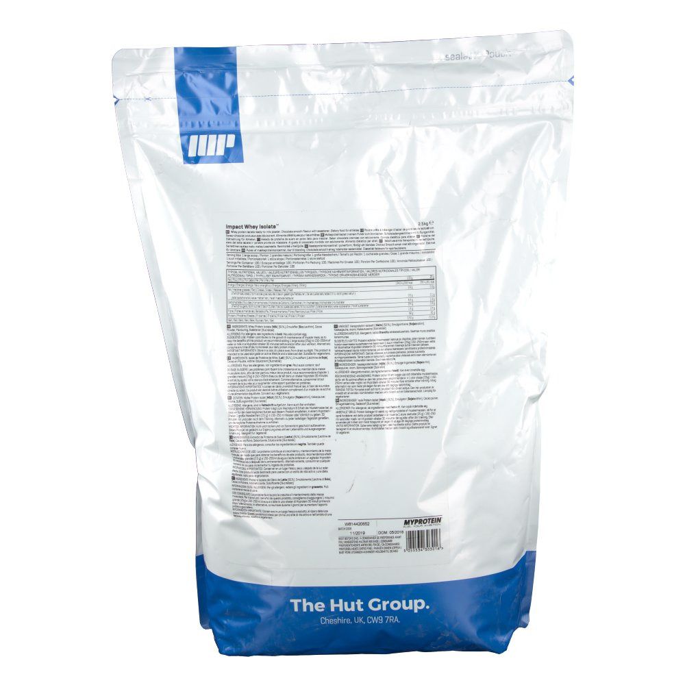 Impact Whey Isolate™, chocolat oncteux