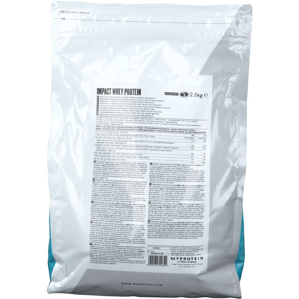 Impact Whey Protein™ Crème à la fraise