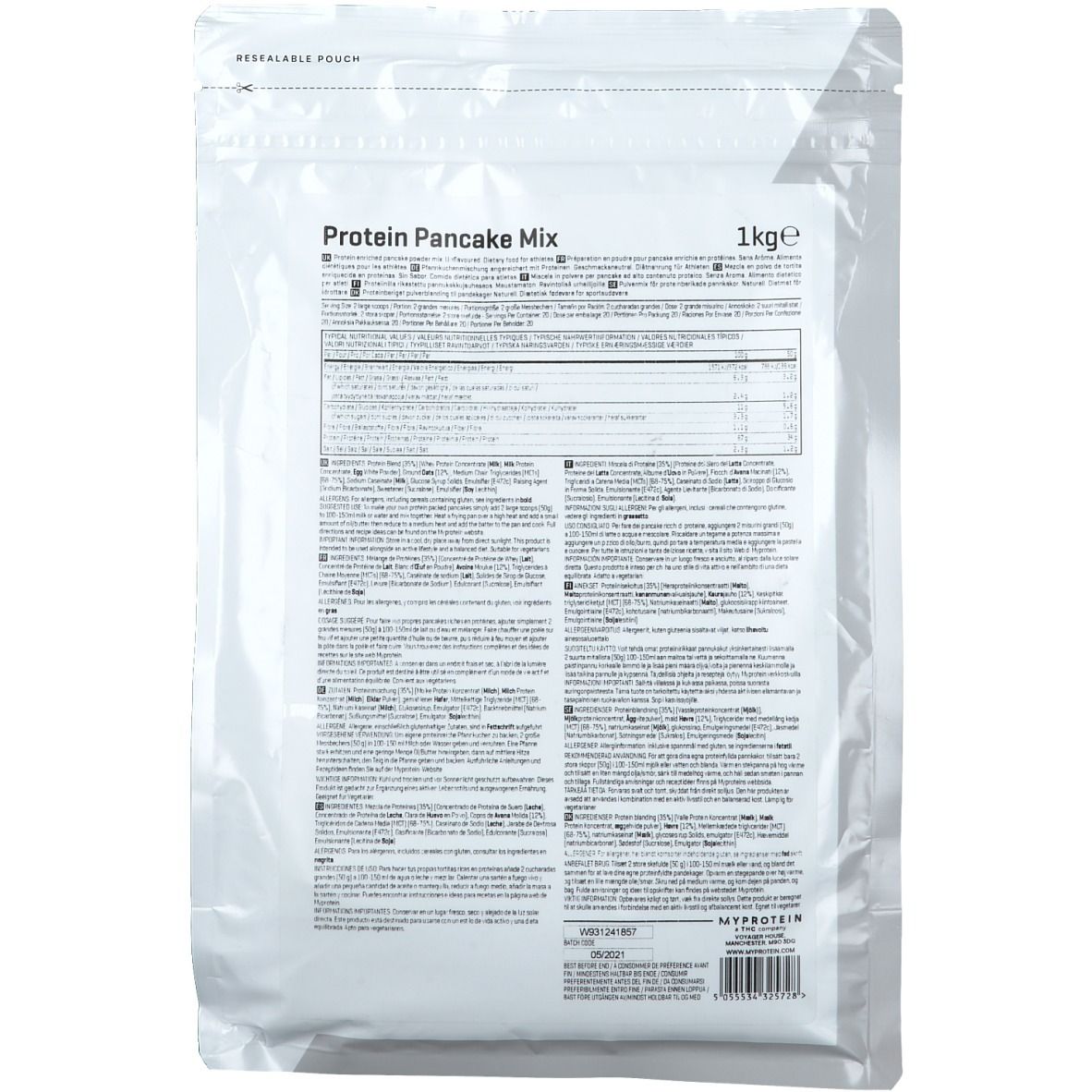 Protein Pancake mix neutral