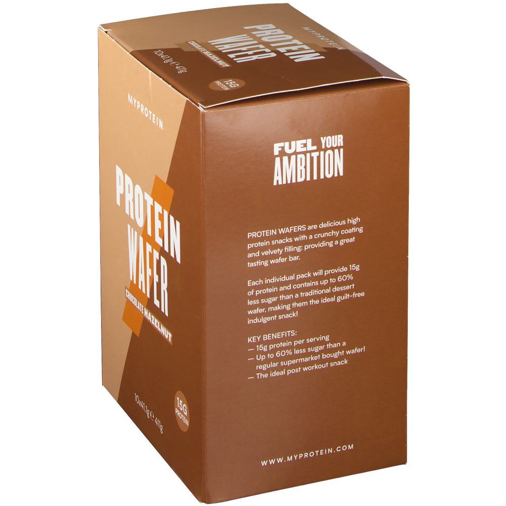 MyProtein®  Gaufrettes protéinées, chocolat noisette