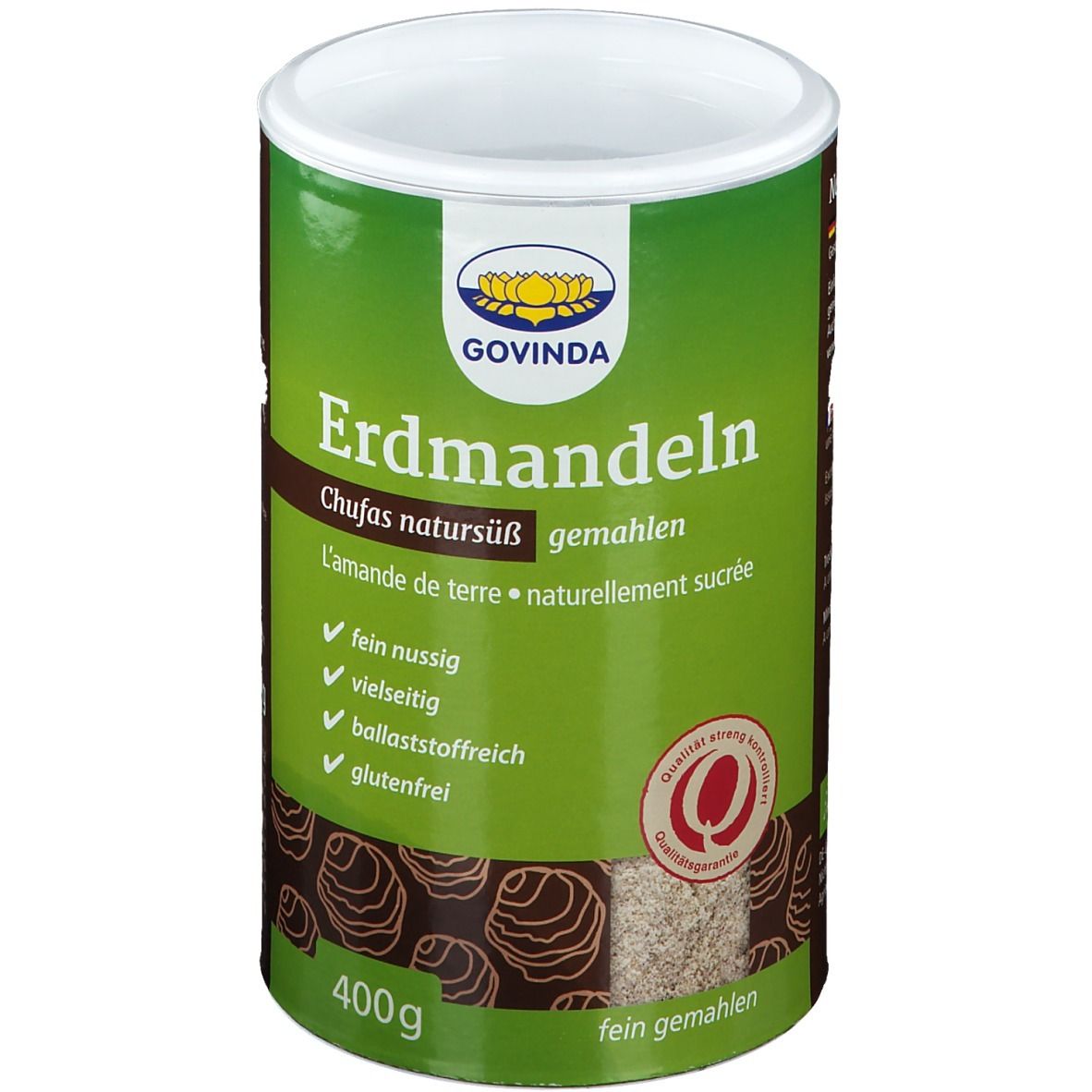 Govinda Amandes de terre  finement moulues Bio