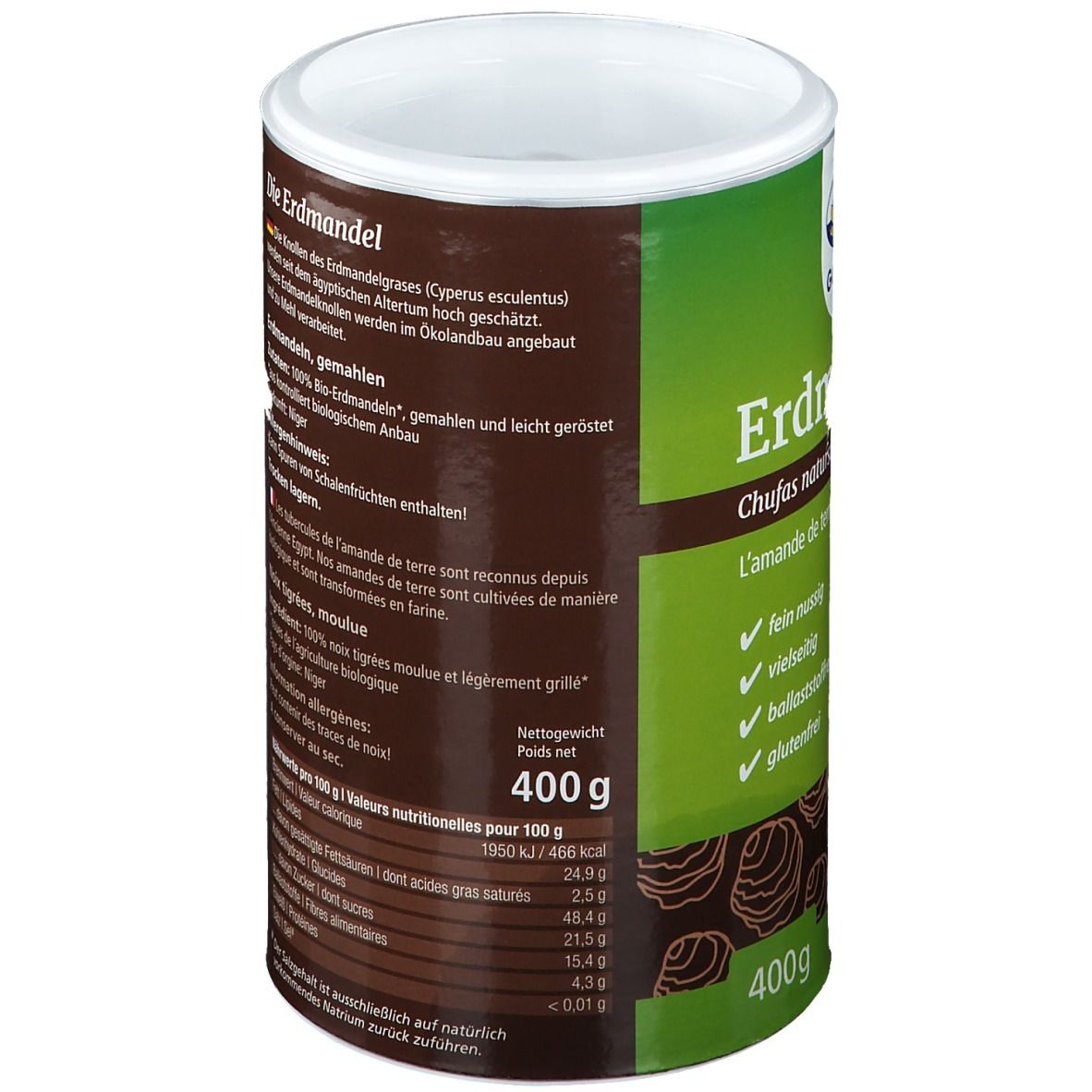 Govinda Amandes de terre  finement moulues Bio