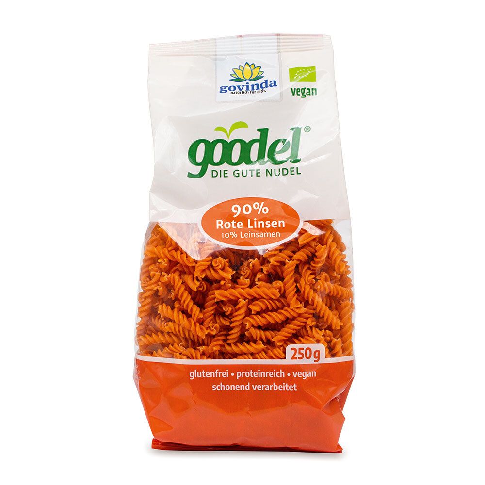 Govinda Goodel® Pâtes bio aux lentilles corail