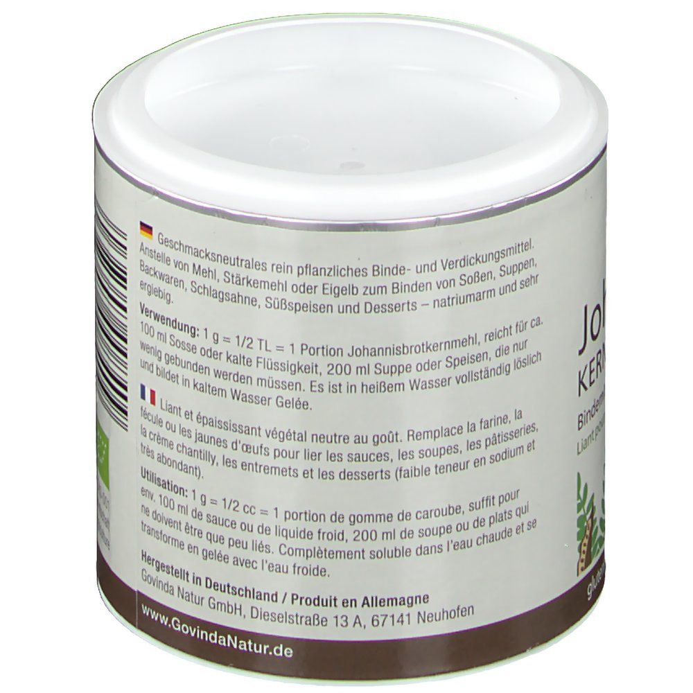 Govinda Gomme de caroube Bio