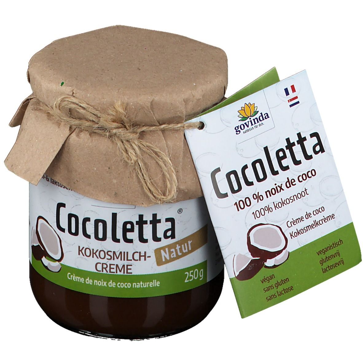 Govinda Bio Cocoletta Crème de lait de coco - noix de coco