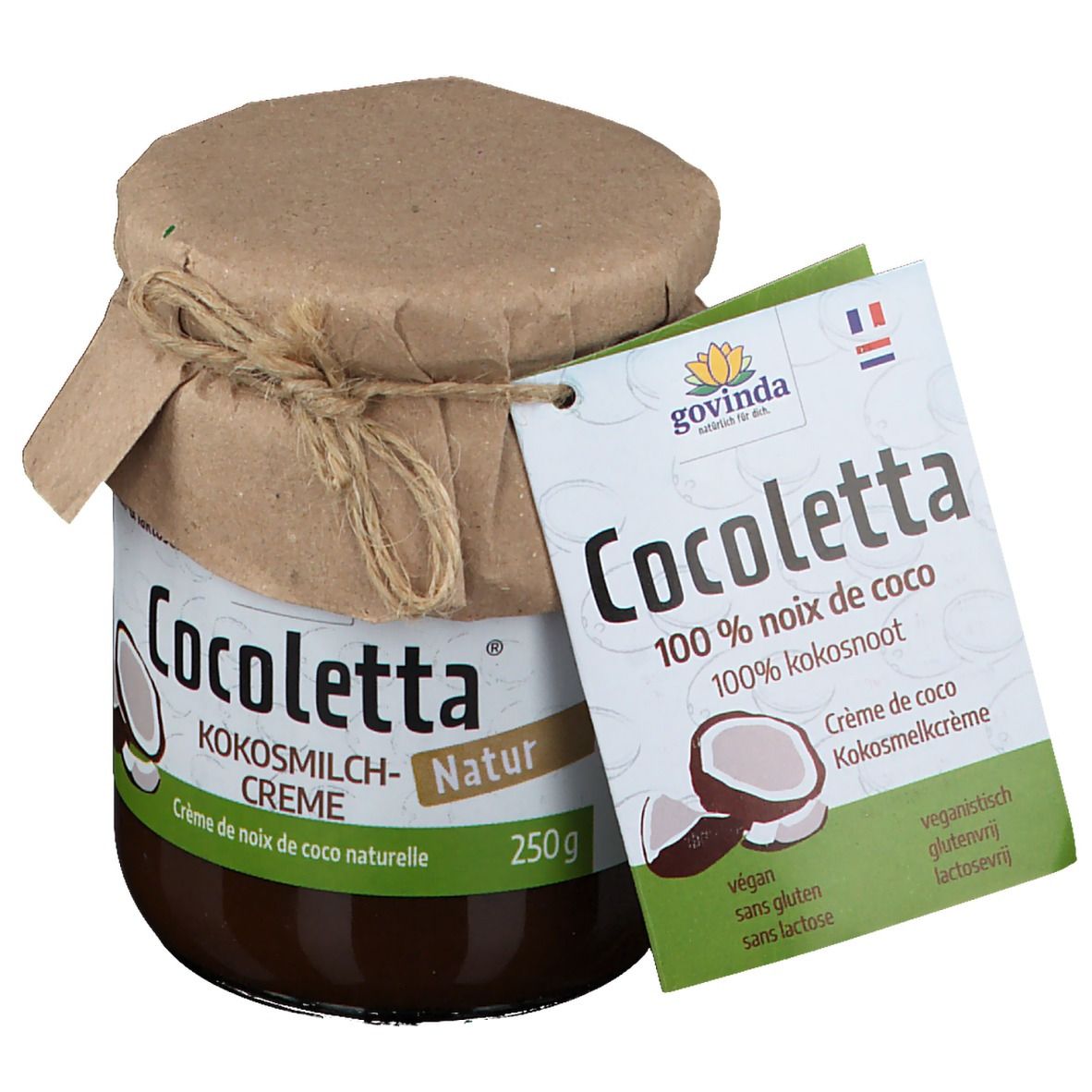 Govinda Bio Cocoletta Crème de lait de coco - noix de coco