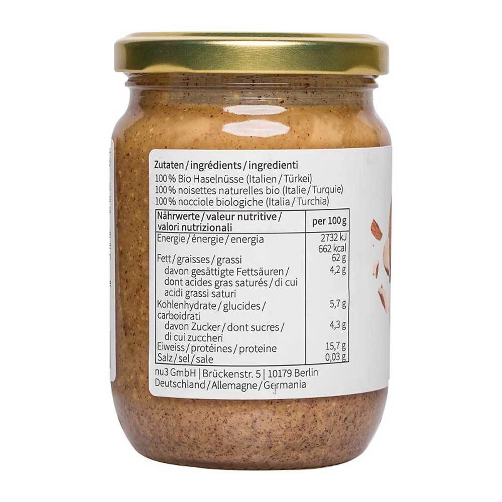 nu3 Purée de Noisettes bio