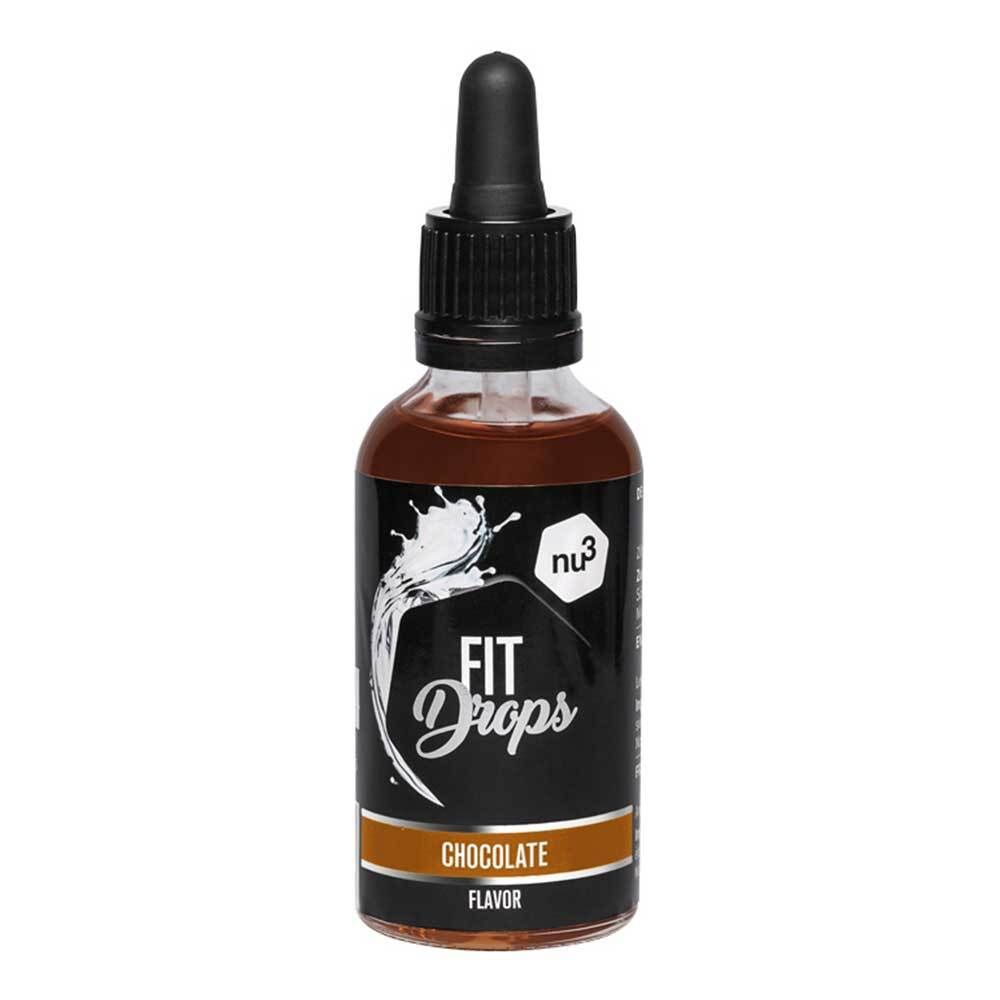nu3 Fit Drops, Chocolat, gouttes aromatisantes