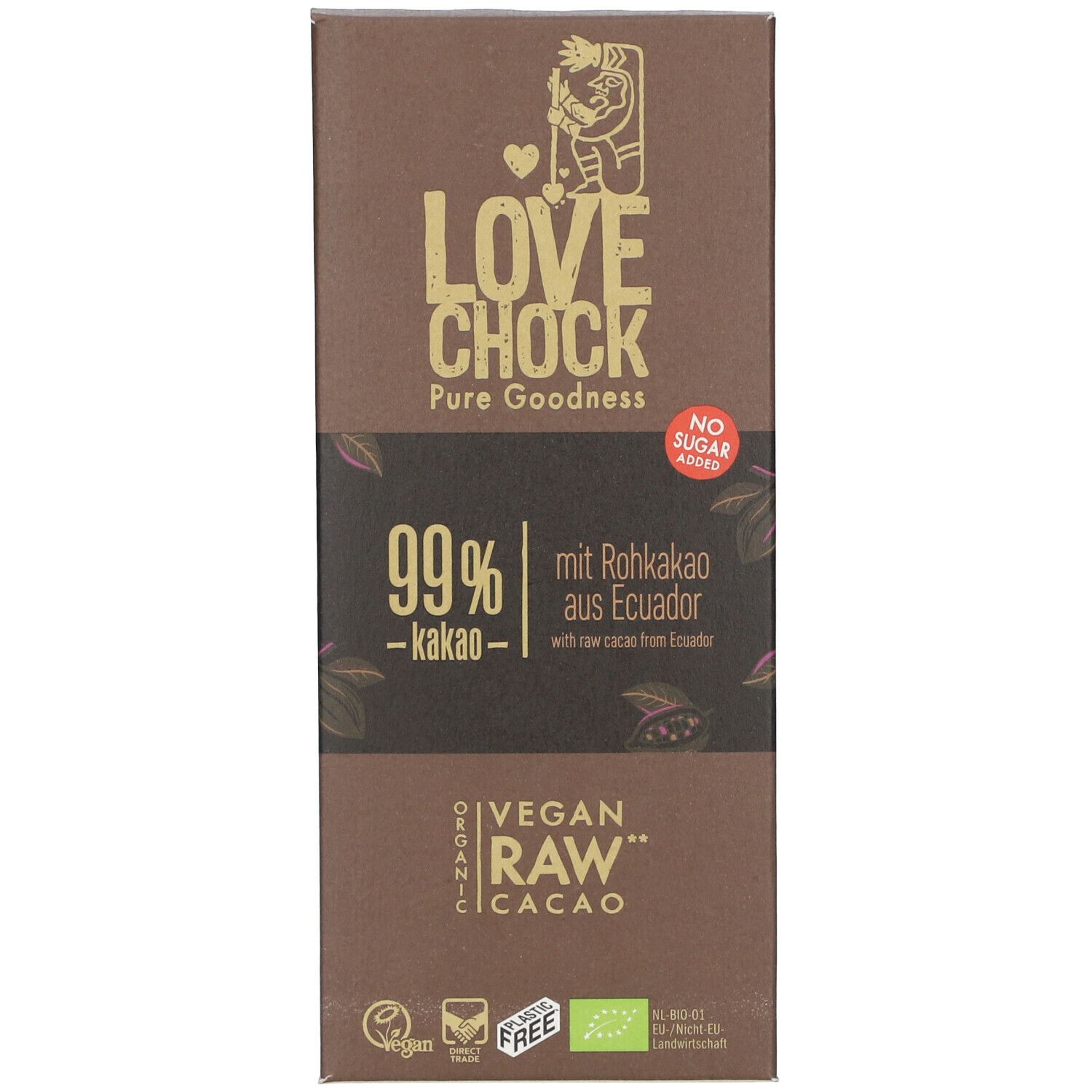Lovechock Noir Intense, 99 % Cacao