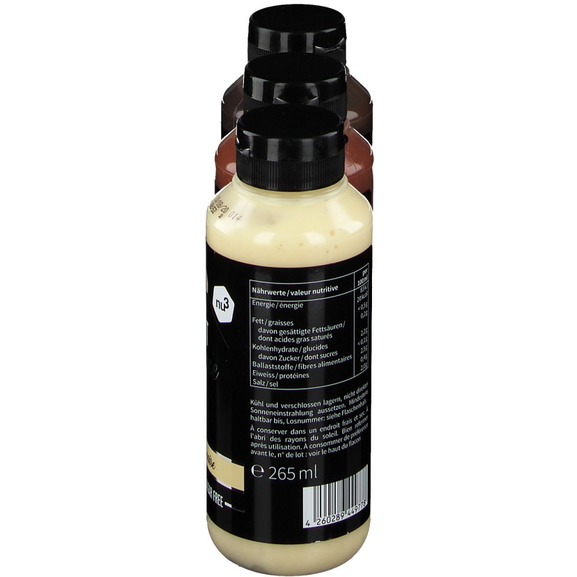 Nu3 Smart Low Carb Sauce Barbecue, Tomate et Mayonnaise