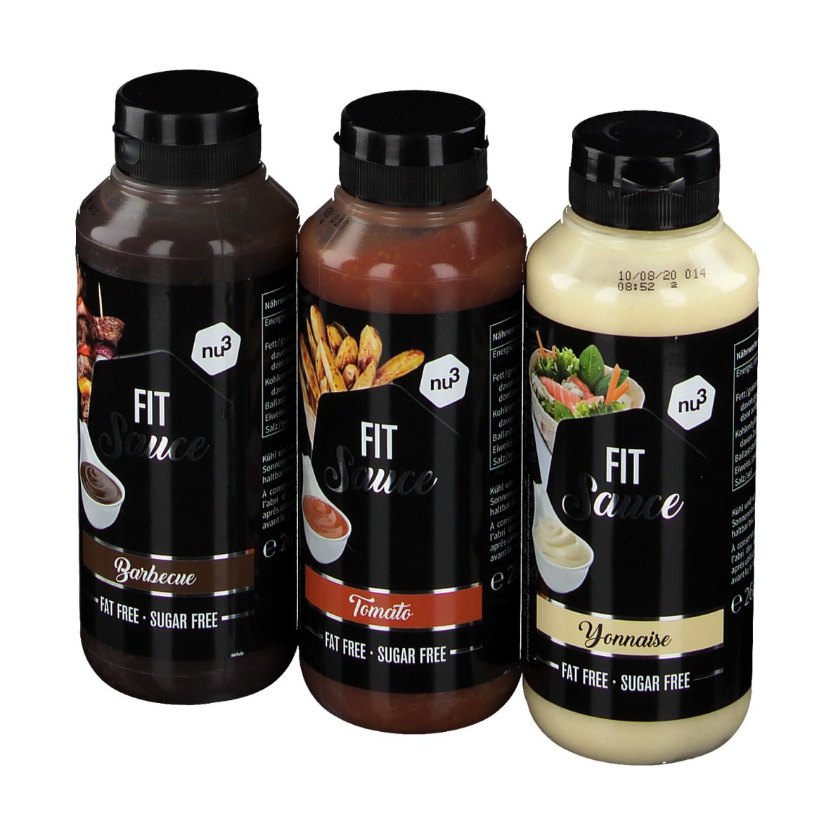 Nu3 Smart Low Carb Sauce Barbecue, Tomate et Mayonnaise