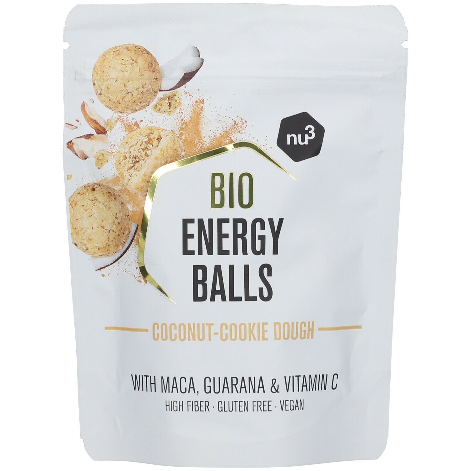 nu3 Energy Balls Coconut-Cookie Dough