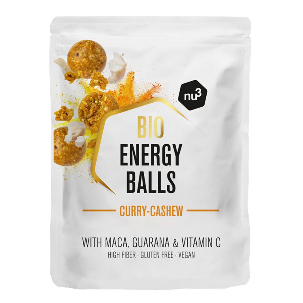 nu3 Energy Balls Bio Curry-Cashew
