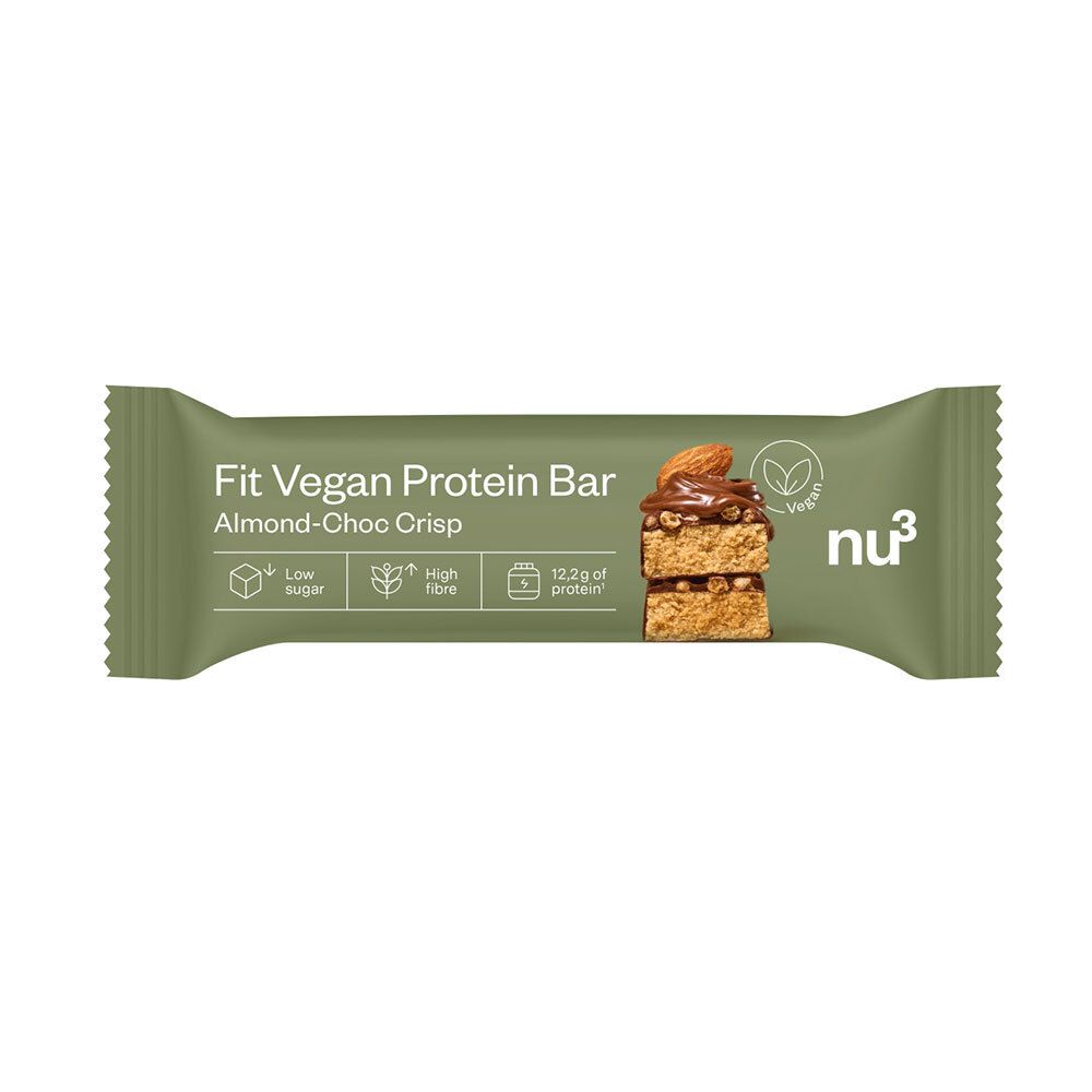 nu3 Fit Vegan Bar, Amande chocolat croustillant