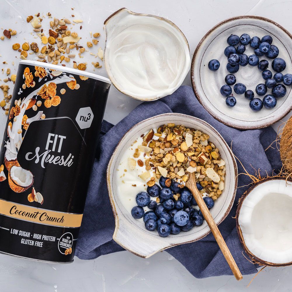 nu3 Fit Muesli Protéiné, Croustillant à la noix de coco