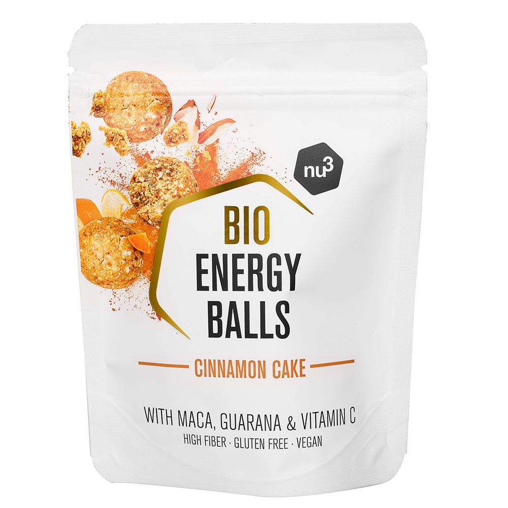 nu3 Bio Energy Balls Cinnamon Cake