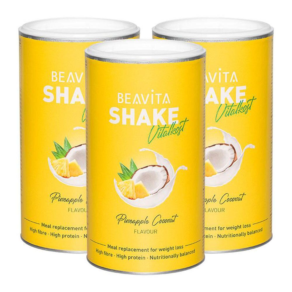 BEAVITA Vitalkost Plus, Diät-Shake, Coco-ananas