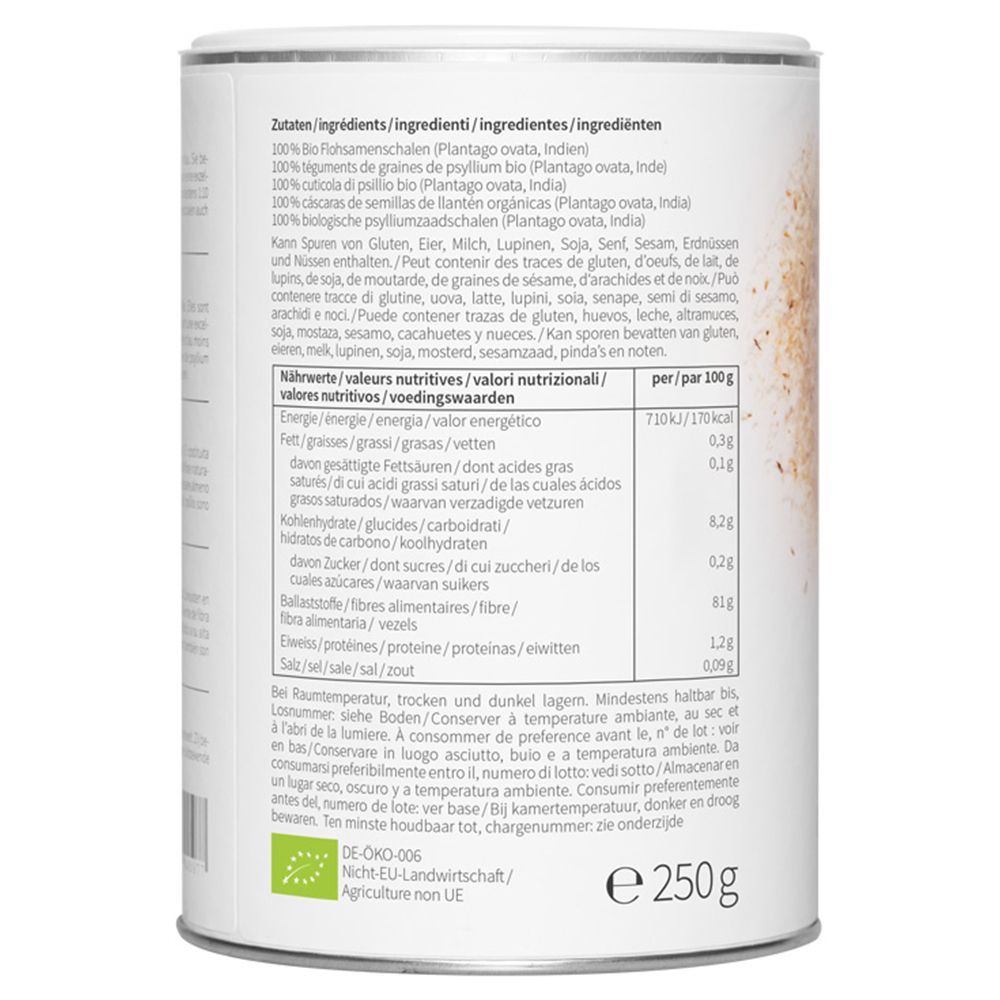 nu3 Enveloppes de psyllium Bio