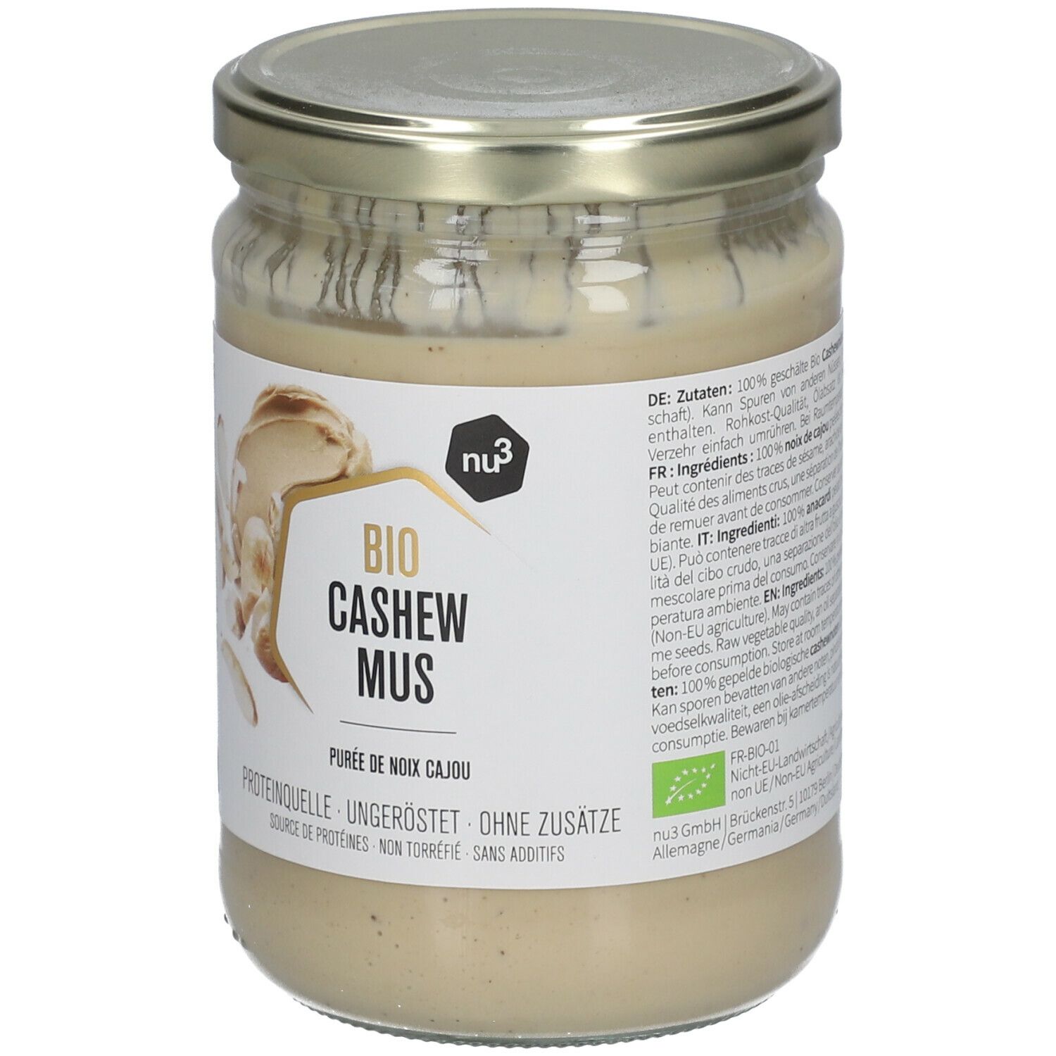 nu3 Purée de noix de cajou bio