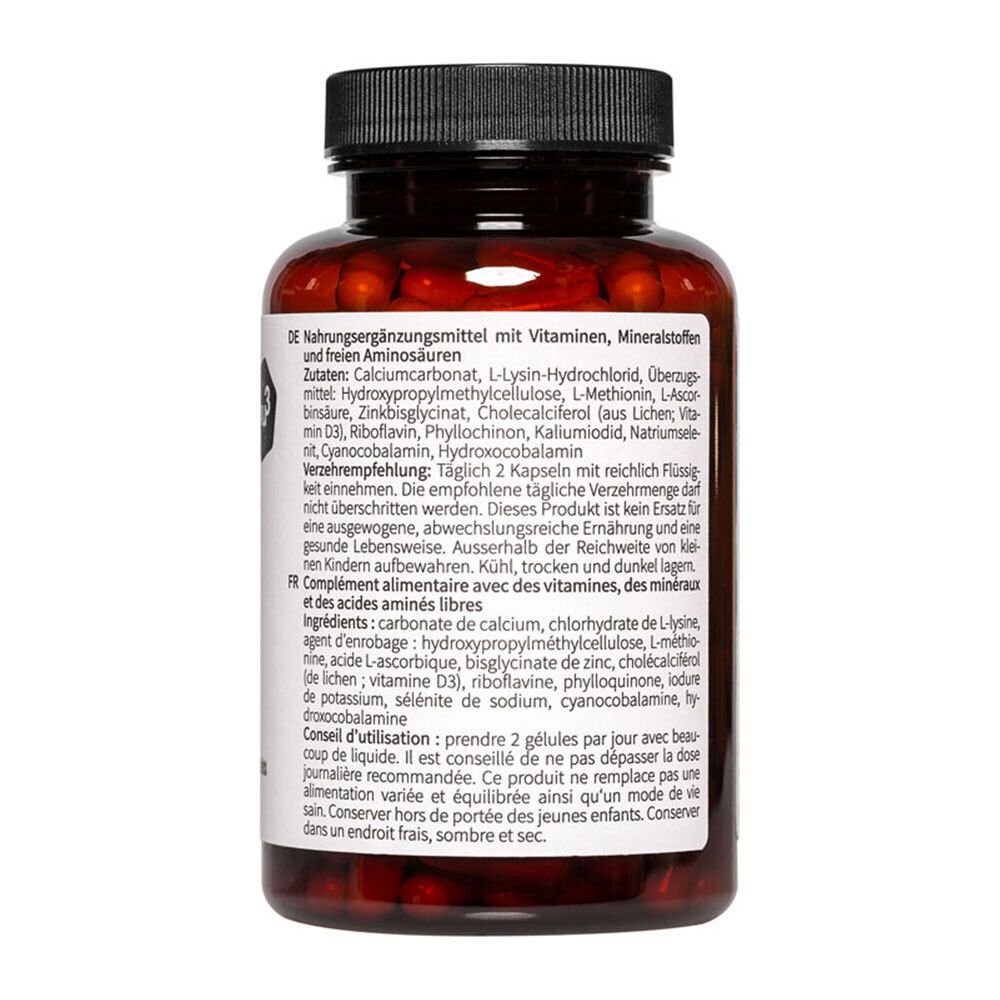 nu3 Premium Vegan Essential Multivitamines Capsules