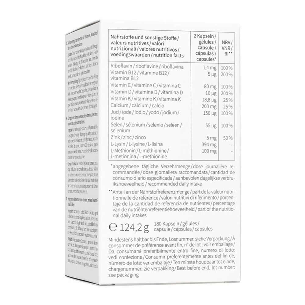 nu3 Premium Vegan Essential Multivitamines Capsules