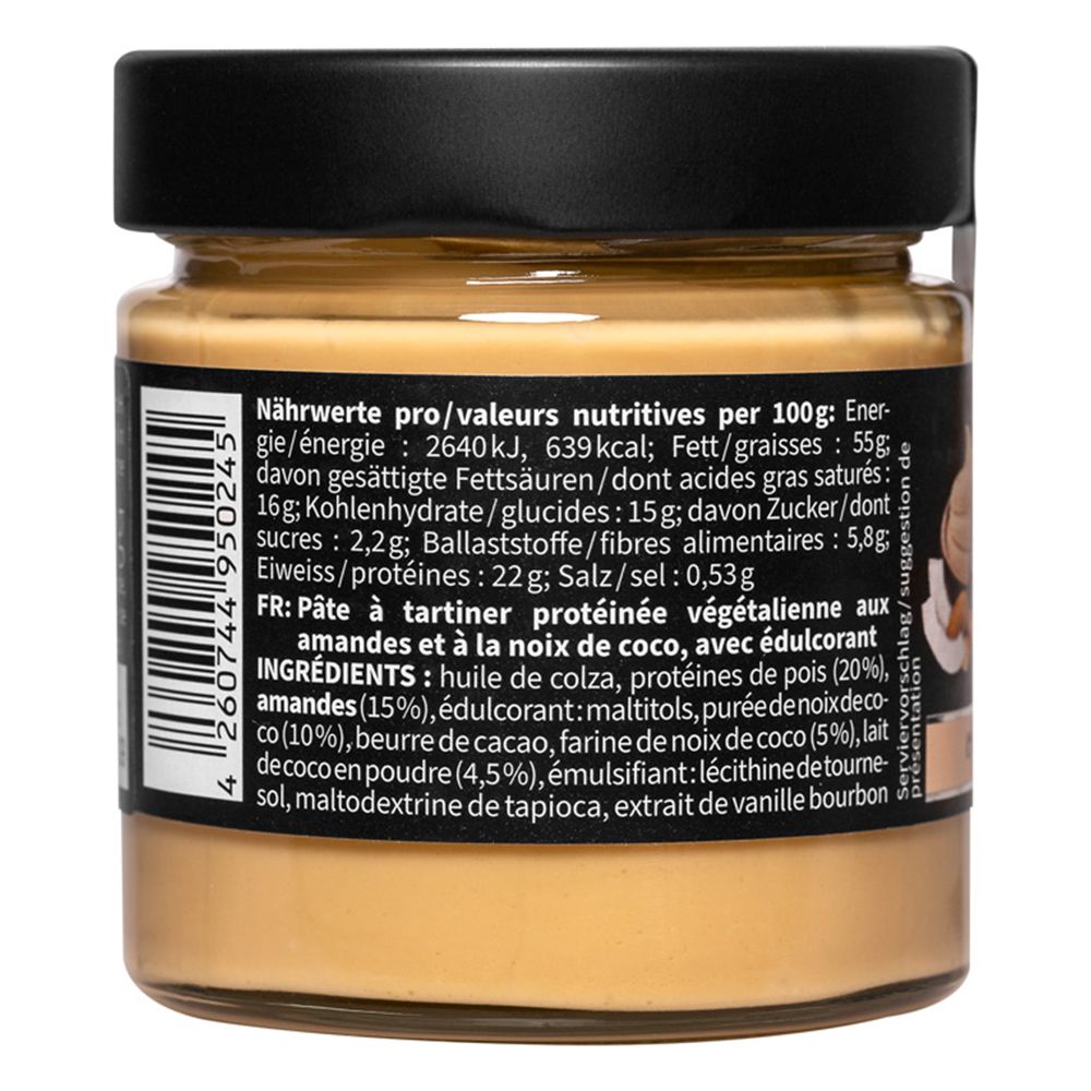 nu3 Fit Vegan Protein Creme Amande-Coco