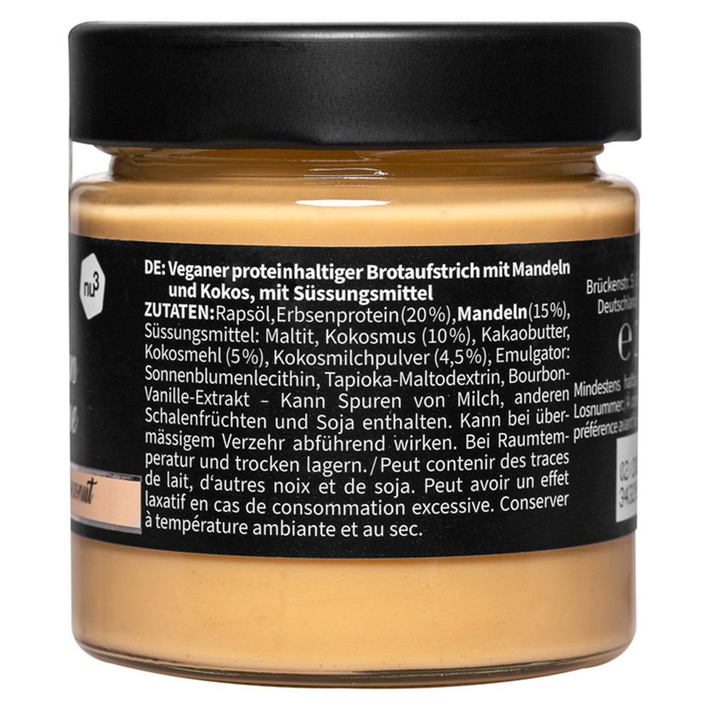 nu3 Fit Vegan Protein Creme Amande-Coco