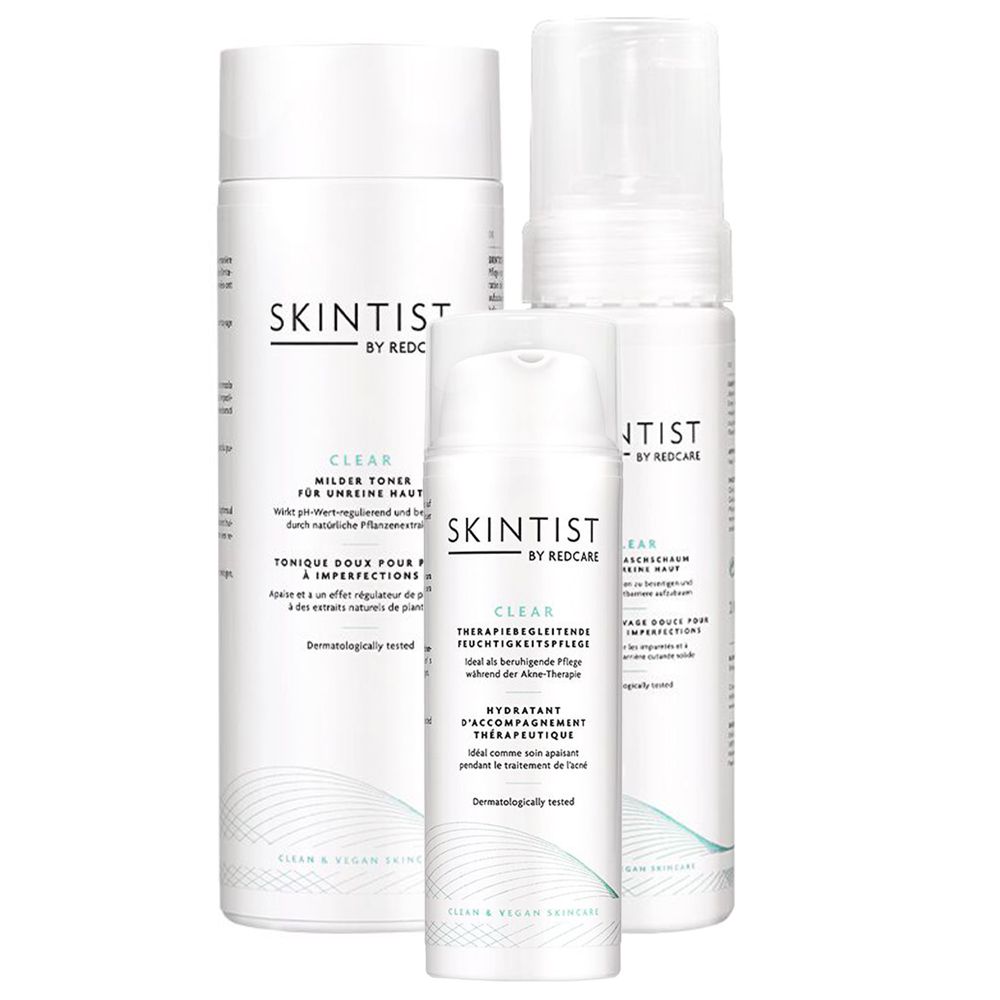 SKINTIST Kit complet pour le traitement de l'acné
