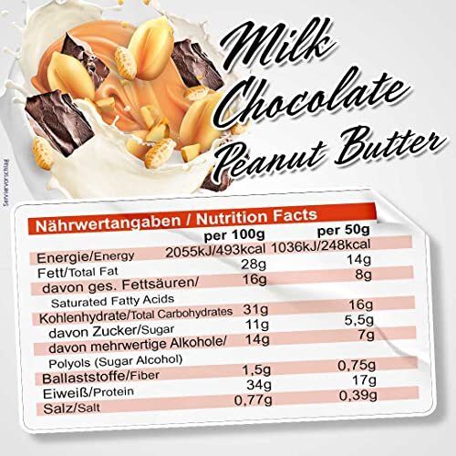 All Stars® WHEY-CRISP Barre protéinée Chocolat au lait Beurre de cacahuète