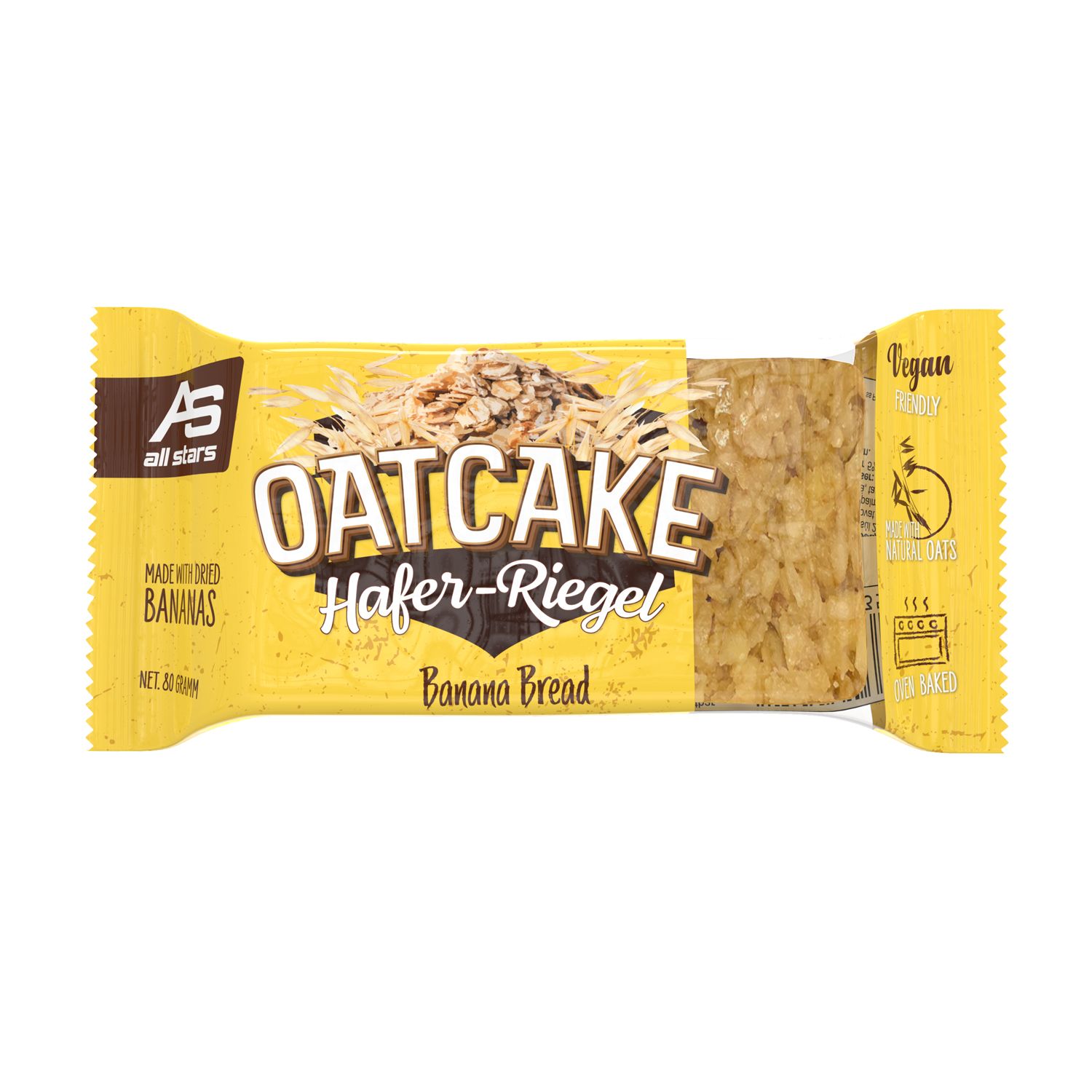 All Stars® OATCAKE Barre à l'avoine Banana Bread