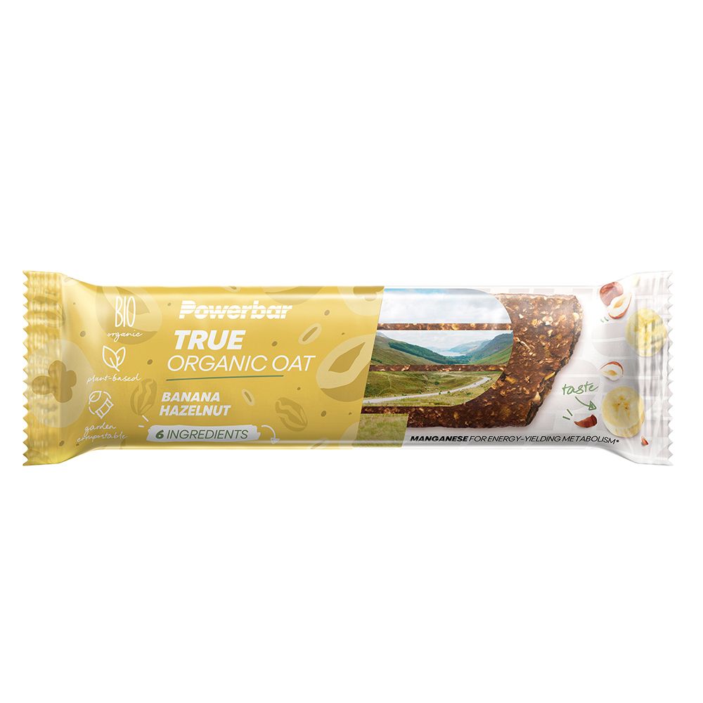 Powerbar® True Organic Oat Banana Hazelnut Barre