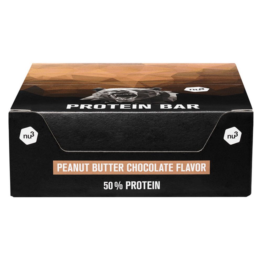 nu3 Protein Bar 50 %, Peanut Butter-Chocolate