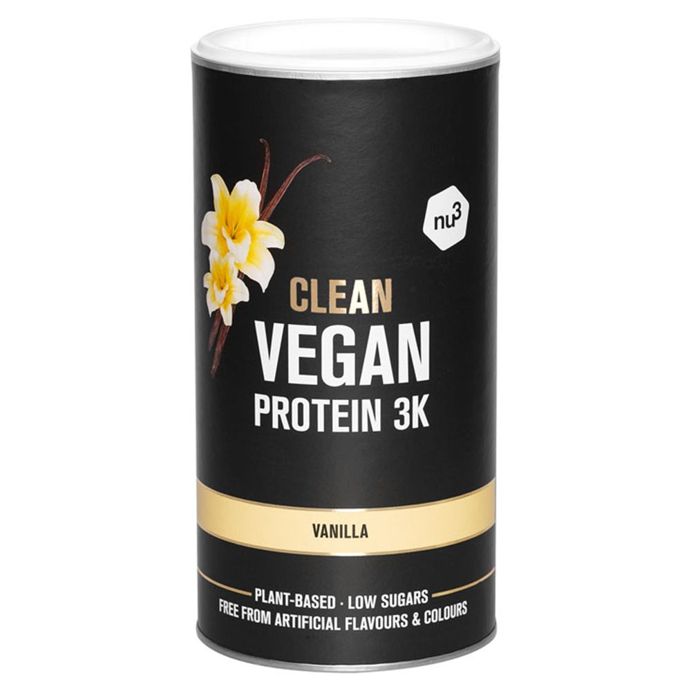 nu3 Clean Vegan Protein 3K Vanille 500 g - Redcare Pharmacie
