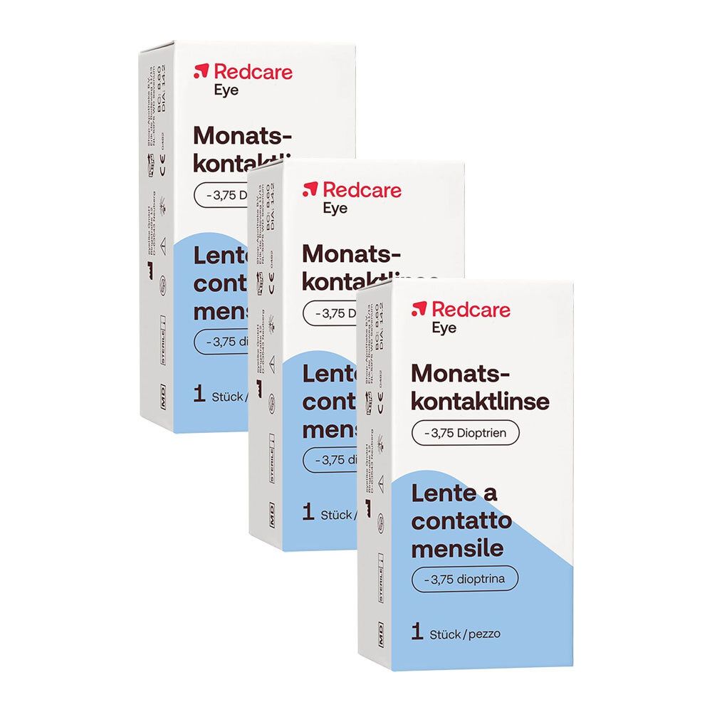 Redcare Eye Lentille de contact mensuelle