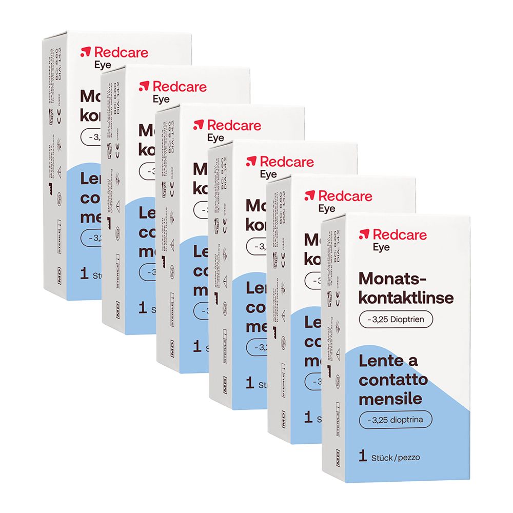 Redcare Eye Lentille de contact mensuelle