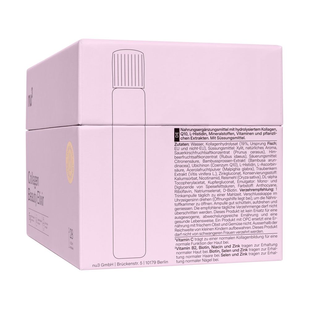 Dos de l'emballage. Texte en allemand. Informations nutritionnelles et ingrédients.