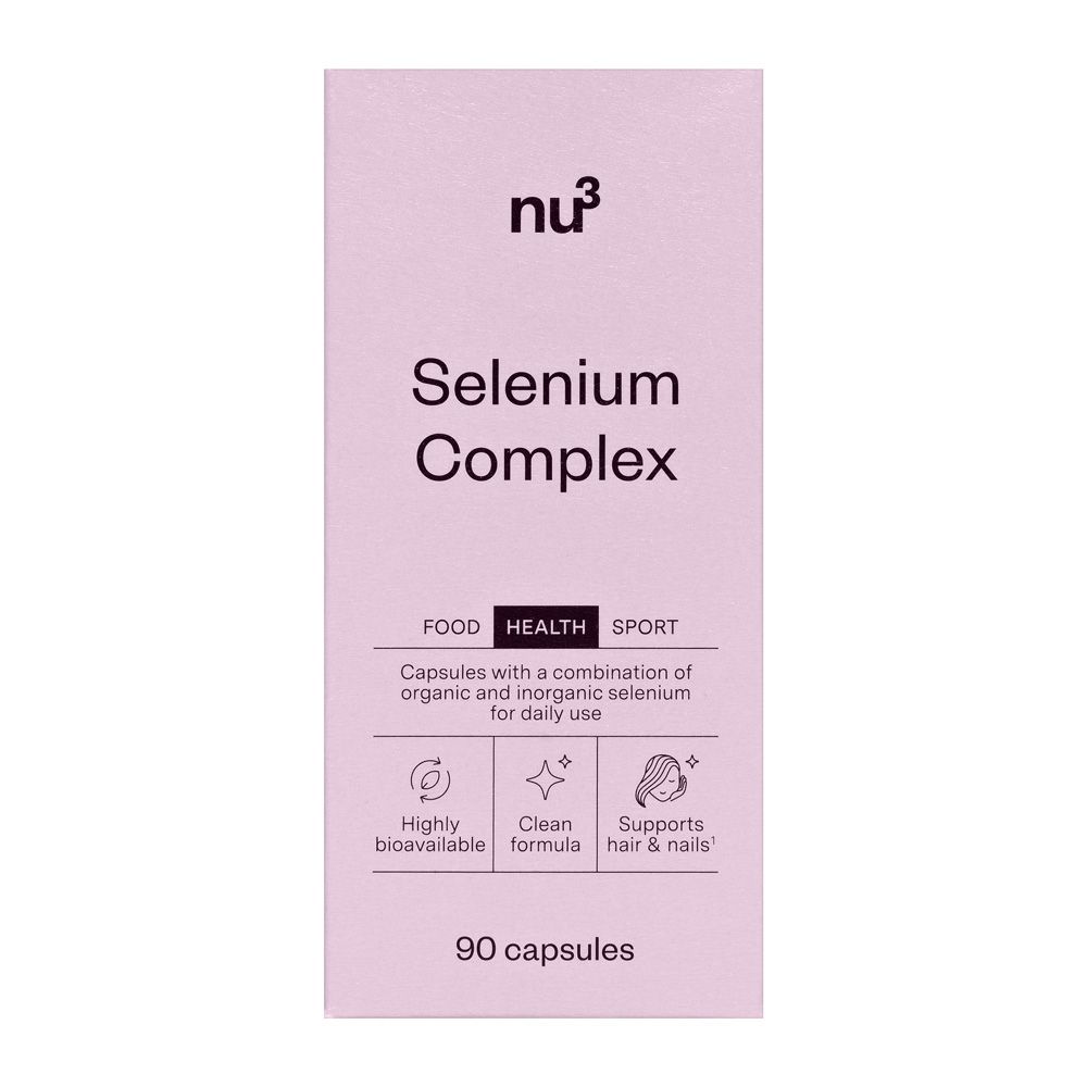 Emballage de nu3 Sélénium Complexe, 90 gélules.