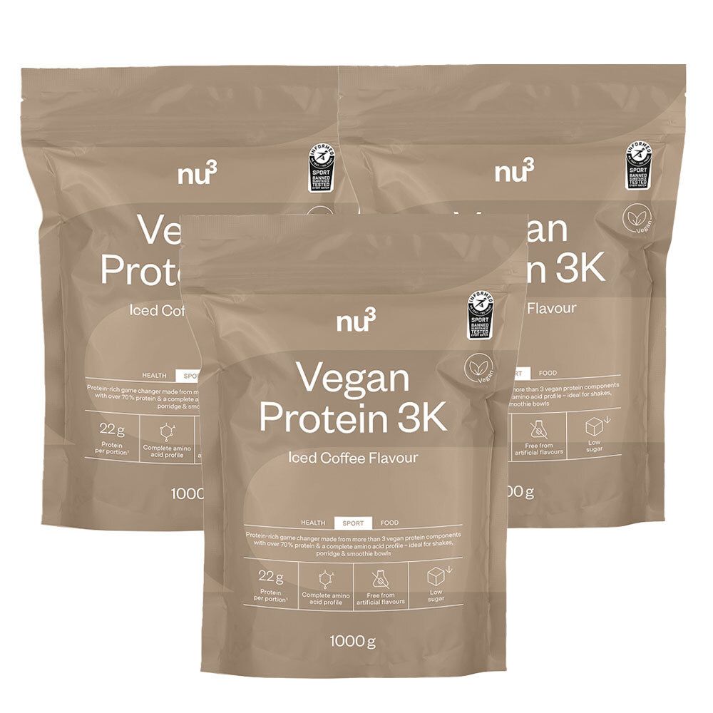 nu3 Vegan Protein 3K Café froid