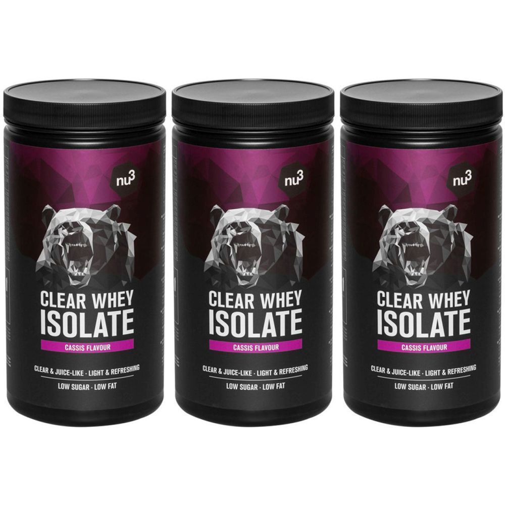 nu3 Performance Iso Whey, Cassis