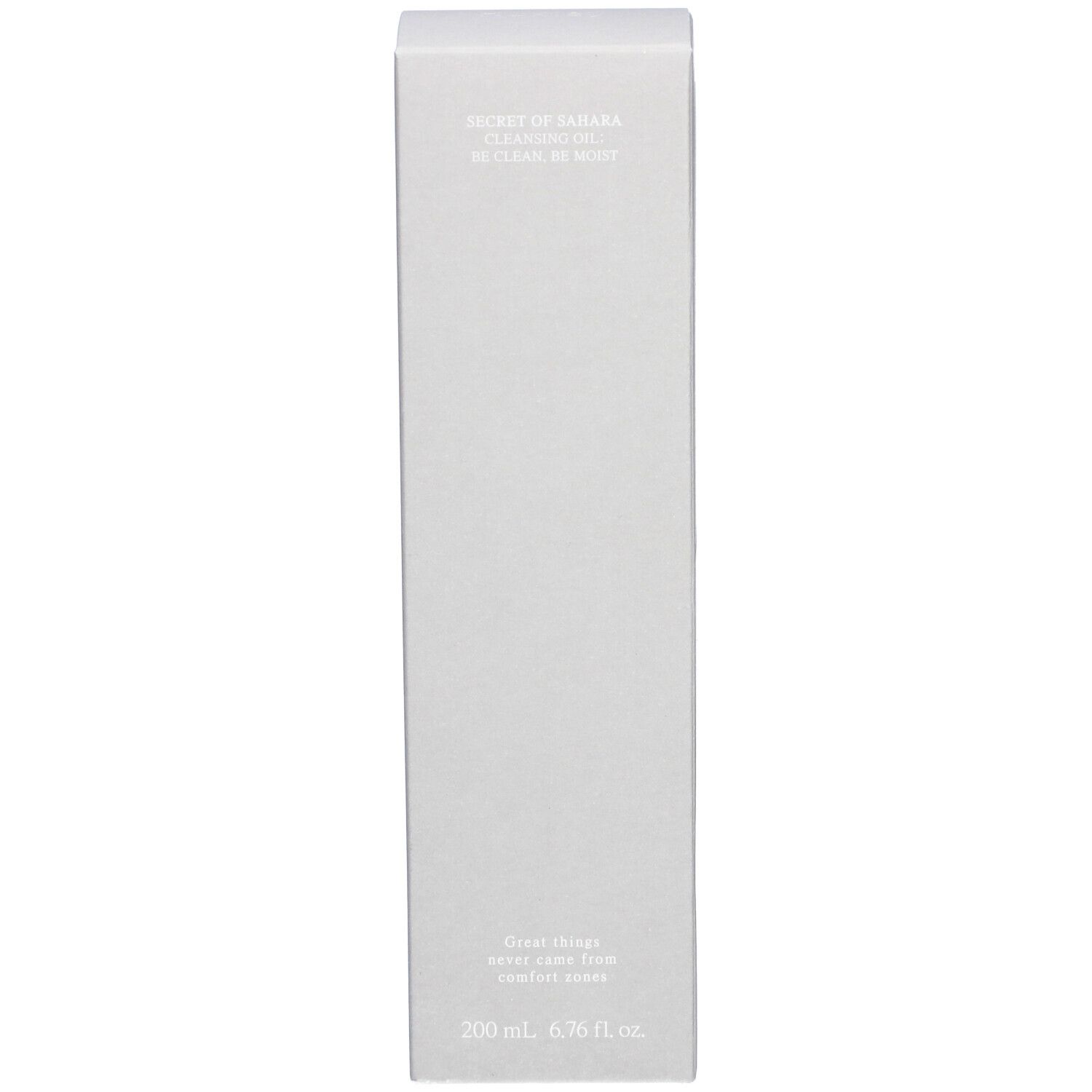 Emballage blanc avec informations produit. Marque Huxley.