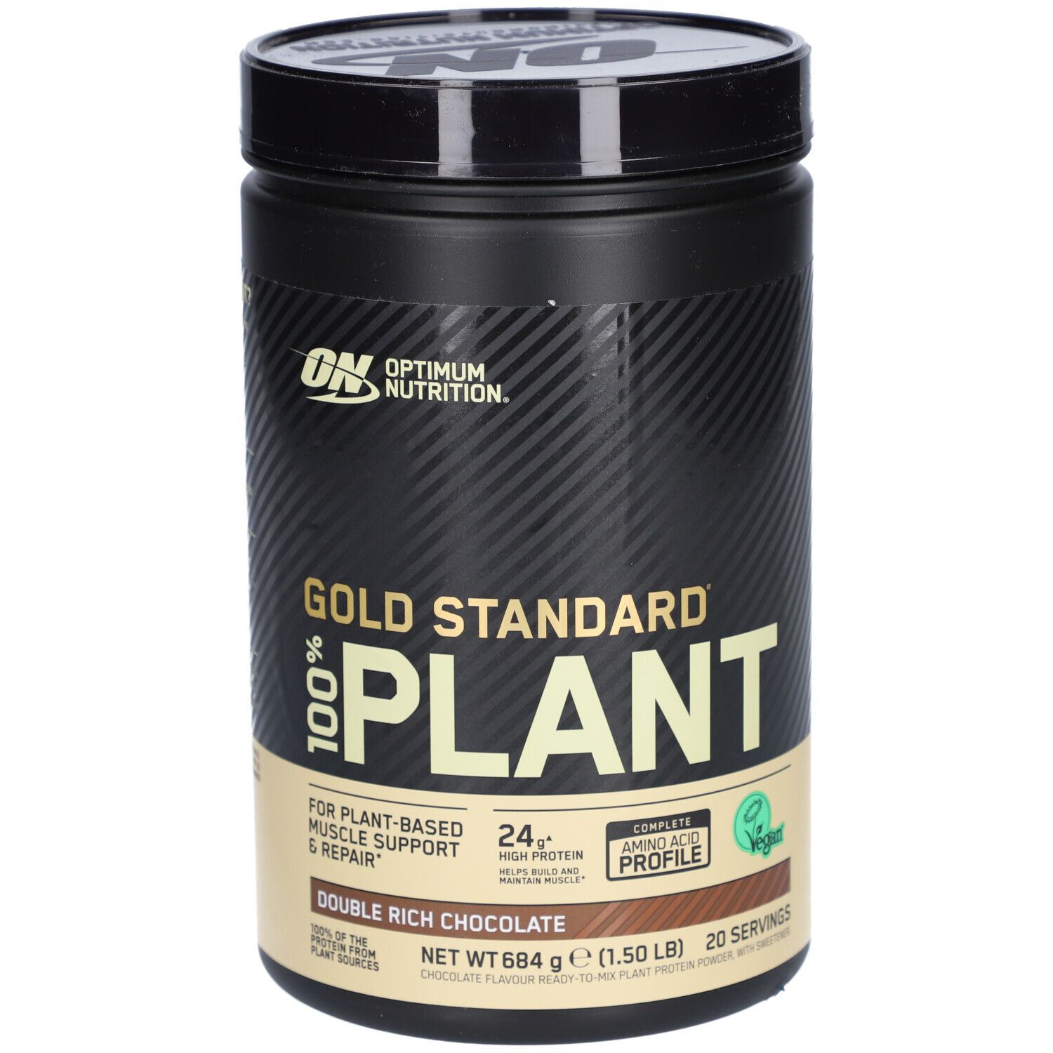 OPTIMUM NUTRITION - Gold Standard 100% Plant Double Rich Chocolate