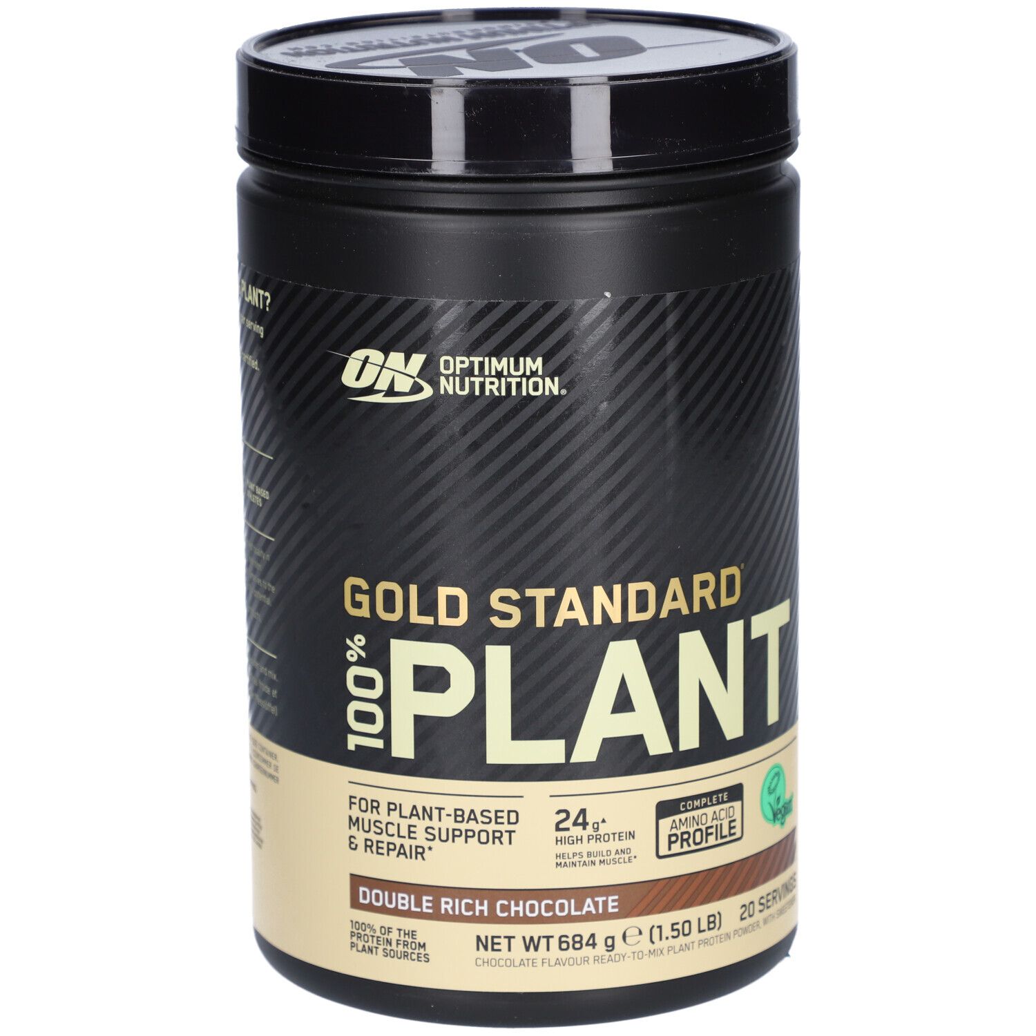 OPTIMUM NUTRITION - Gold Standard 100% Plant Double Rich Chocolate