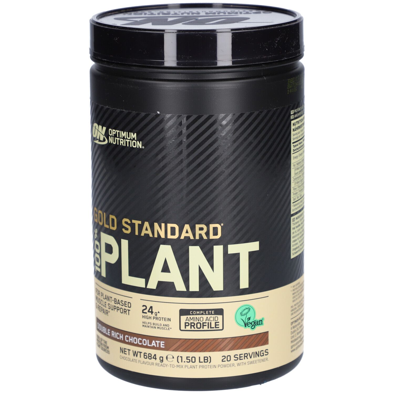 OPTIMUM NUTRITION - Gold Standard 100% Plant Double Rich Chocolate