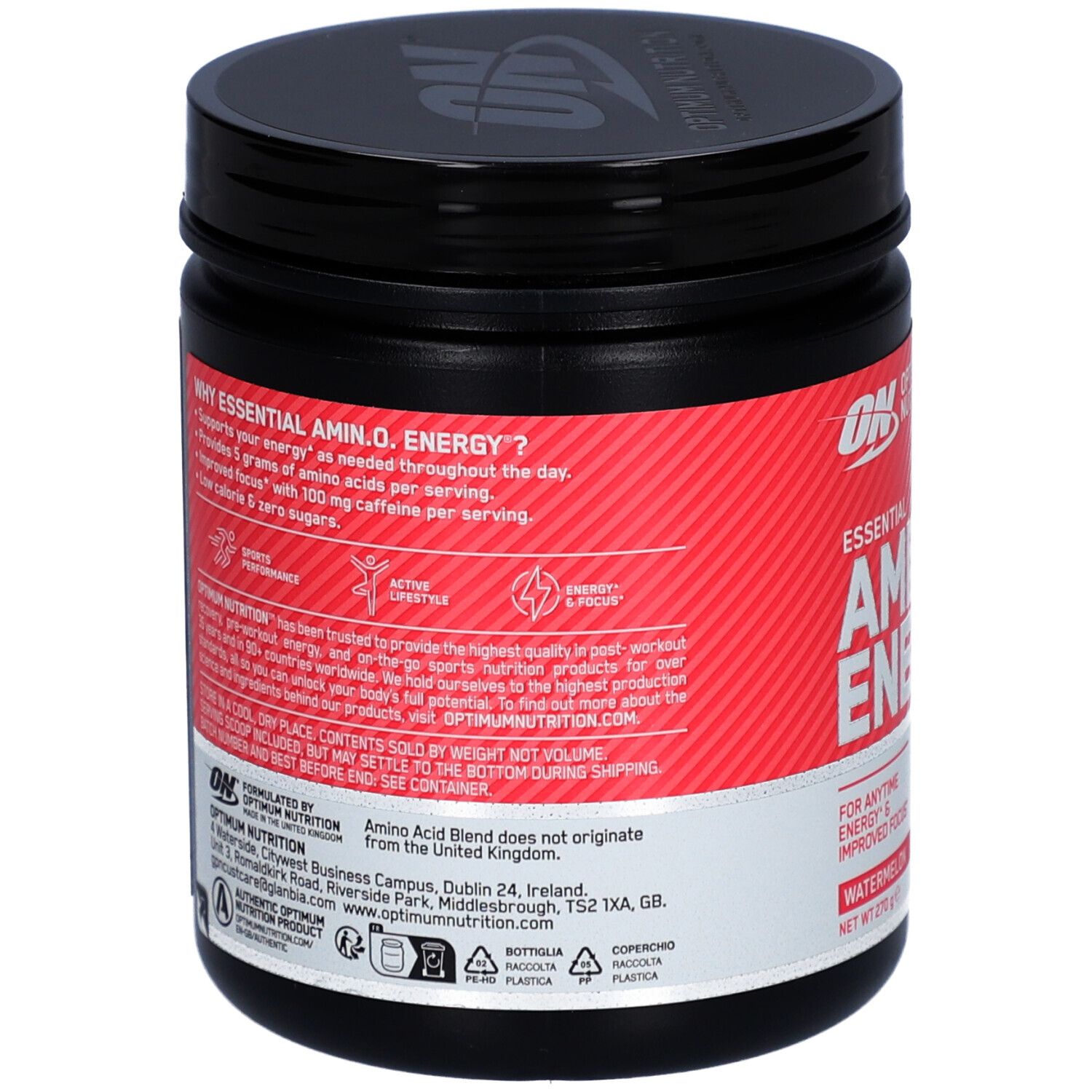 OPTIMUM NUTRITION Essential Amin.O. Energy™ Pastèque