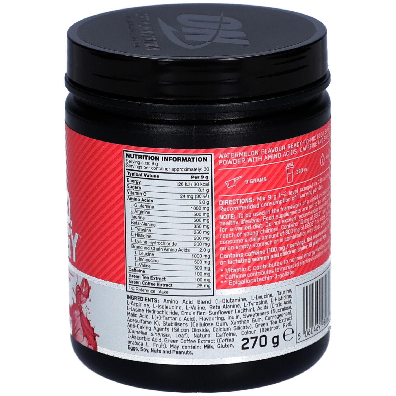 OPTIMUM NUTRITION Essential Amin.O. Energy™ Pastèque