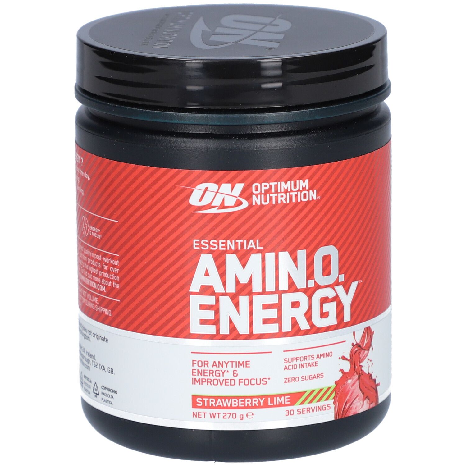 OPTIMUM NUTRITION Essential Amin.O. Energy™ Fraise et Citron vert